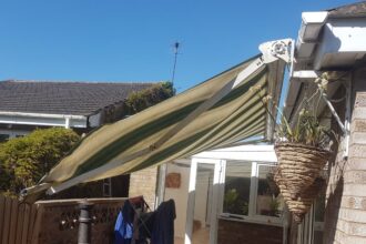 Awning Arm Snapped Awning arm snapped